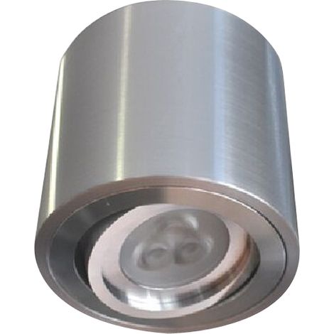 Basculante superficie circular aluminio rayado 50W (1/2)