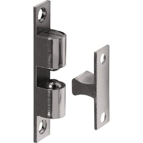 M-Beschläge Doppelkugelschnäpper MS vern.50mm Kugeln u.Federn a.STA M-Beschläge (1/3)