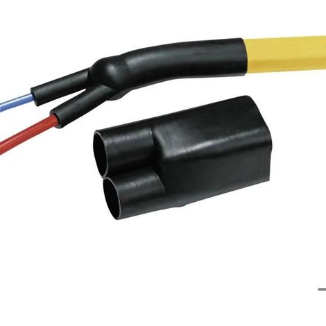 HellermannTyton Modell Schrumpfkappen Schwarz 33mm
