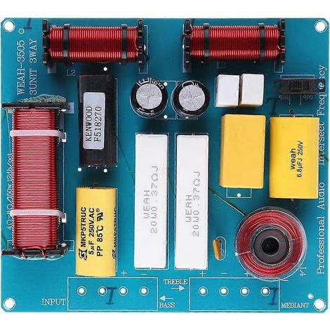 3-Wege-Frequenzsplitter für Mitteltöner - Modell Weah-3505