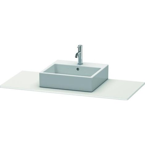 Duravit XSquare Konsole, 1 Ausschnitt, 800x16x550mm, XS060D01818 (1/5)