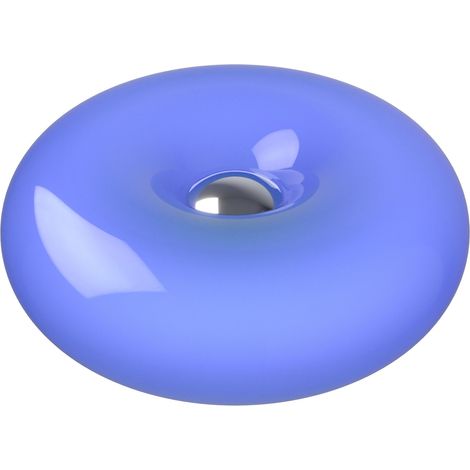 Eglo LED-Tischleuchte Basile Ø 30 x 10,8 cm warmweiß blau Lampen (1/3)