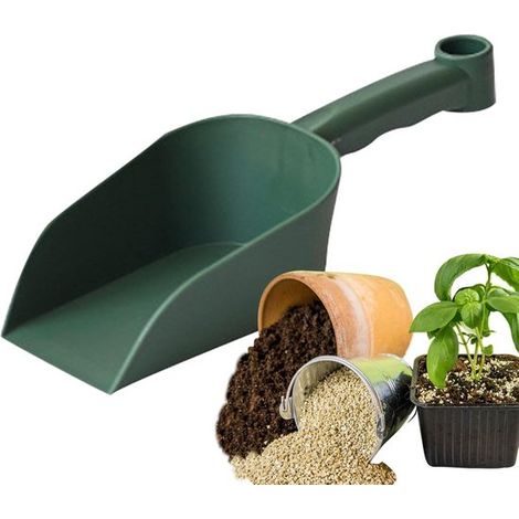 32. Piccola pala da giardinaggio, manico pieghevole per riporla, lunghezza 23 cm, attrezzo da piantagione grigio medio. (1/5)
