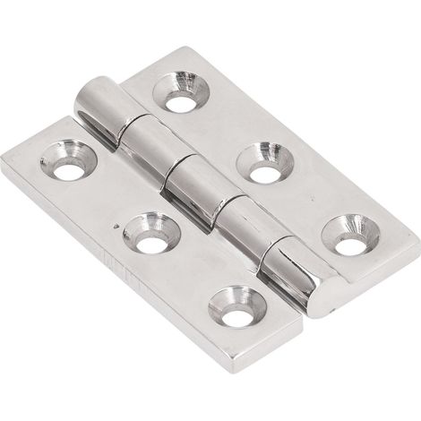Charnière Démontable en Acier Inoxydable Antirouille pour Porte de Hublot de Bateau et Armoire, 6 Trous (1/5)