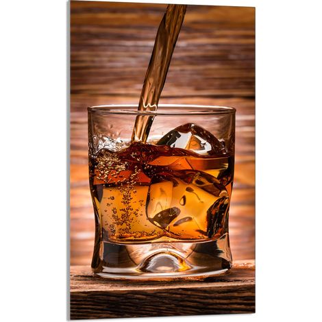 Planche à découper en verre 30x52 Whisky (1/5)