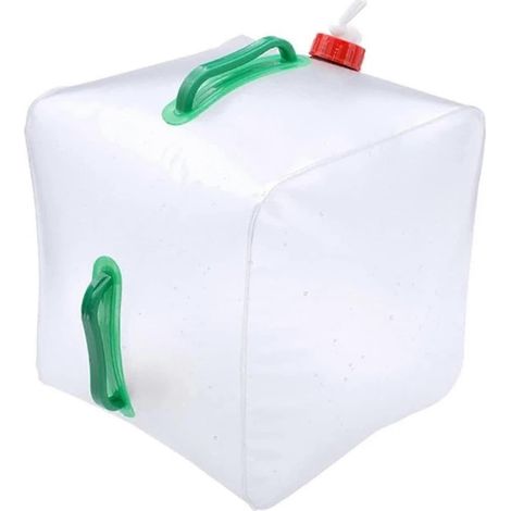 Sac de rangement pliable de 20 litres avec robinet, transparent et portable, compatible avec les appareils Cam, Juice et S. (1/5)