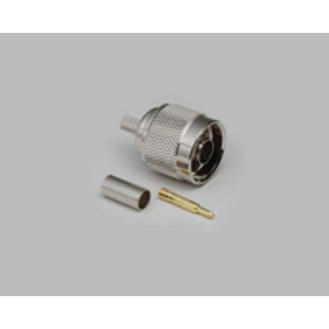 BKL Electronic 0404002 0404002 Connettore N Spina dritta 50 Ω 1 pz. (1/2)