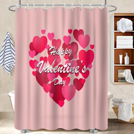 Rideau de bain imprimé polyester 180x180 séchage rapide voile de douche pour salle de bain avec douche à l’italienne (1/5)