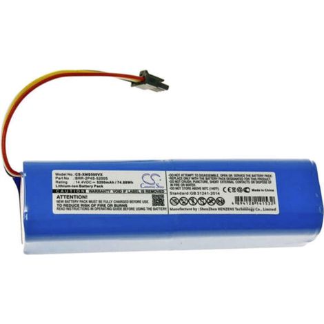 Roborock 5200mAh Batería de iones de litio para robot aspirador