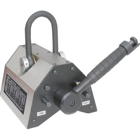 Elevación Imán Pmlr-6 Flaig - Capacidad 600 Kgs Plana - 450 Kg Ronda