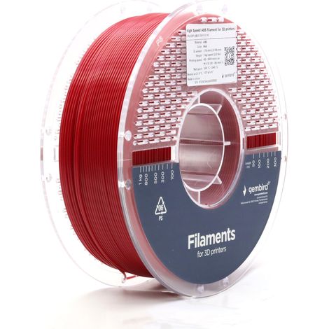 Filamento impresora 3D gembird abs high speed alta resistencia 1,75mm (1/3)