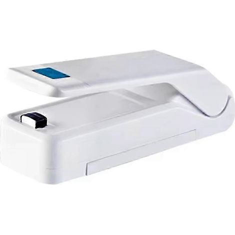 Mini machine à sceller portable, scelleuse de sacs plastiques multifonctionnelle pour usage domestique, scelleuse compacte pour sachets de conservation de snacks WHBYV (1/4)
