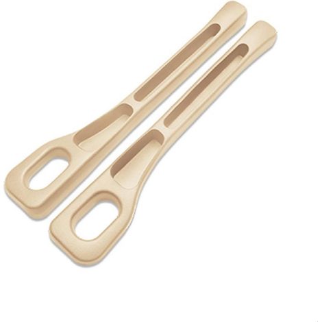 2 Pièces Remplissage de Siège de Voiture, Accessoire Pratique pour Éviter la Chute d'Objets dans l'Espace entre le Siège et la Console, Universel pour la Plupart des Véhicules (Beige)
