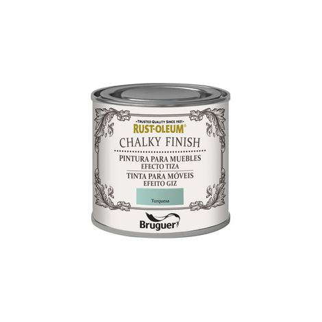 Rust-Oleum Bruguer Chalky Finish pintura para muebles Turquesa 125 ml