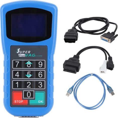 Scanner de diagnostic automobile CAN Plus 2.0 – Correction de kilométrage – Lecture de code PIN – Compatible avec modèles Skoda et Audi (1/4)