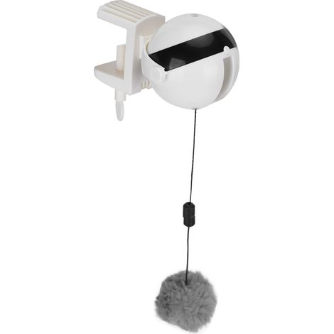 Jouet pour chat à levage automatique, balle rotative de haut en bas, puzzle interactif à suspendre pour s'amuser (1/5)