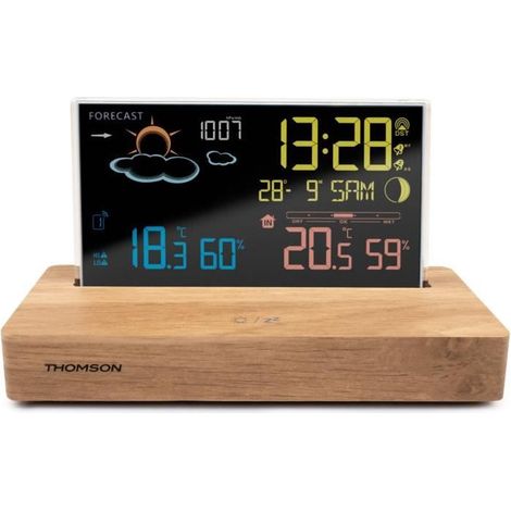 THOMSON Ssveglia Con Display Meteo Nero (1/5)