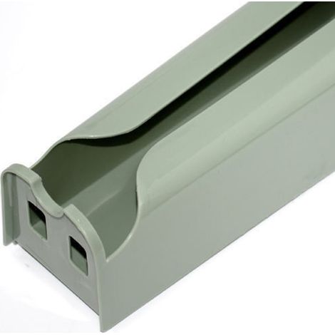Lot de 2 supports muraux adhésifs pour sacs poubelle, organisateur professionnel pour cuisine, vert, 31 x 10 x 10 cm / 12,2 x 3,9 x 3,9 pouces (1/4)