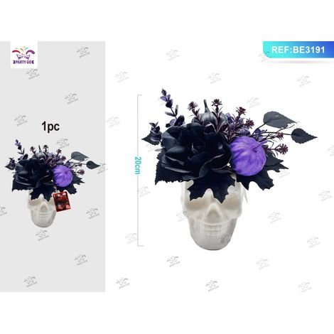 Teschio decorativo Halloween PartyGo