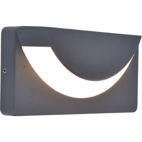Applique extérieure LED 14W 3000K IP54 alu Lutec (1/3)