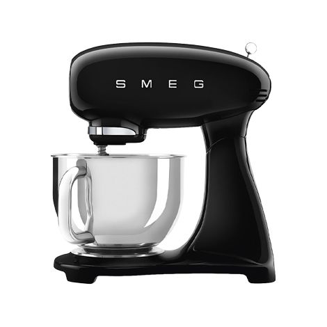 Smeg Küchenmaschine 50s Style Full Color Black, SMF05BLEU