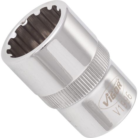 Douille ∙ V1996 ∙ Carré creux 1/2 pouce (12,5 mm) ∙ Profil de multifonction ∙ Taille 18 mm (1/3)