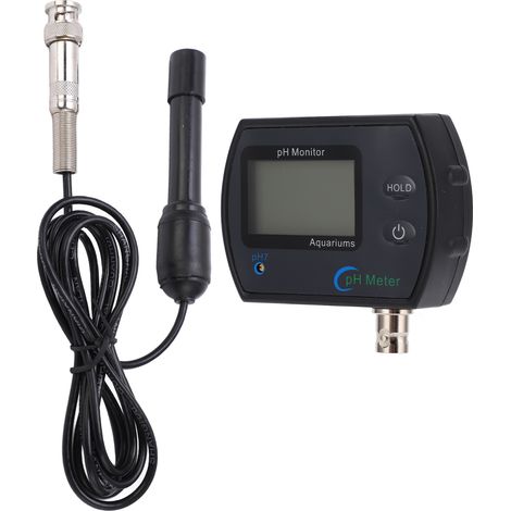 Détecteur de qualité de l'eau multifonctionnel, facile à installer, pH-mètre à large plage de mesure pour les analyses alimentaires et les hôpitaux. Prise UE 230-240 V.