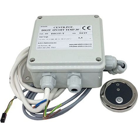 Ricambio kit tastiera con centralina e sonda di livello Vasche idromassaggio Titan KITT889 (EX 16E0205) (1/4)