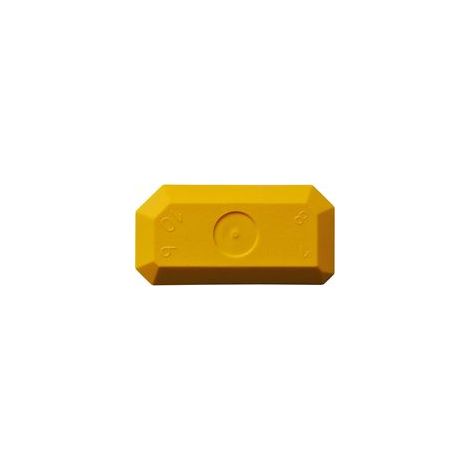 FUGSET5G Lisseur Spatule Professionnelle Silicone acryliques, extracteur pour Joints Parfaits, Lot de 5, 1 x 5 pièces Jaune (1/4)