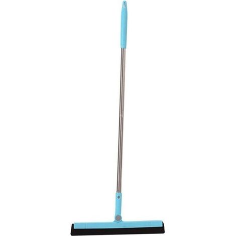 Grattoir de sol, balai ménager 3 pièces réglable, grattoir à serpillière, grattoir de douche avec long manche pour salle de bain