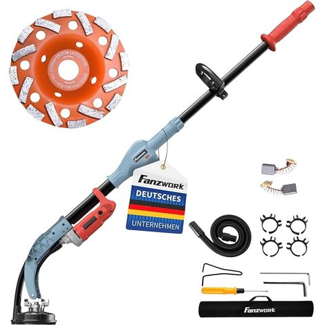 Concrete Sander 1010 W with Telescopic Rod Up to 3.94 ft (1/5)