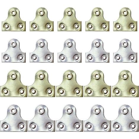 Mirror Wall Mounted Brackets for mm and mm Flat Plate Brackets Solid and Secure for Photo Frame Mirror Picture (1/5)