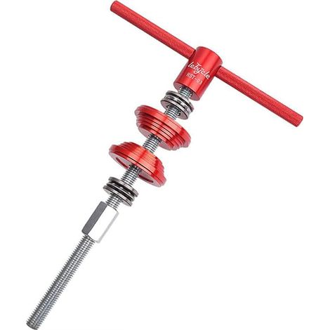 Bicycle Steering Press Tool, Bottom Bracket Installer Tools for BB73 BB86 BB30 BB91 BB92 PF30 (Red) (1/5)