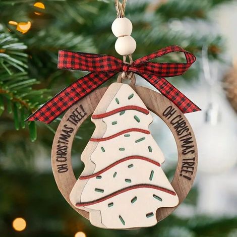 décorations d'arbre de noël à monter soi même pendentif nœud décoration fête vacances 1 pièces (1/5)