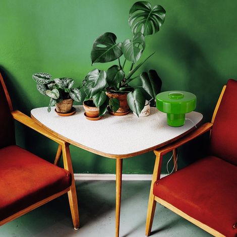 Lampada Foza, vetro, verde, H.19 cm, E27 AUTRES (1/5)