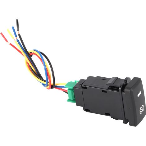 Interrupteur de commande d'antibrouillard avec câblage 60x39x21mm compatible Camry/YARIS/Highlander/PRIUS/LEVIN (1/5)