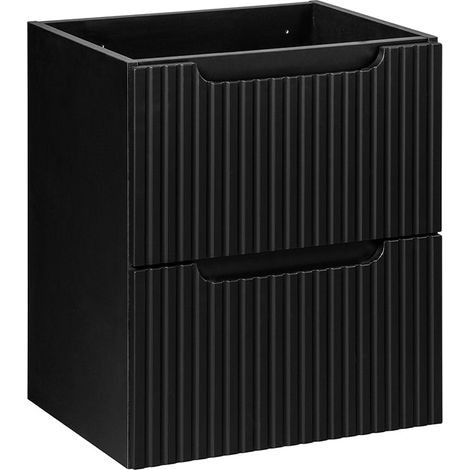 Mobile bagno senza lavabo Riva nero 50cm (1/5)