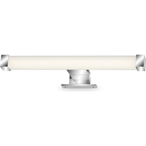LED Spiegel-Aufbauleuchte, chrom, LED/8W (1/5)