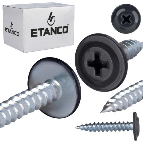 Connecteurs de montage GM-S 4,2 x 25 mm RAL 7016 (1/5)
