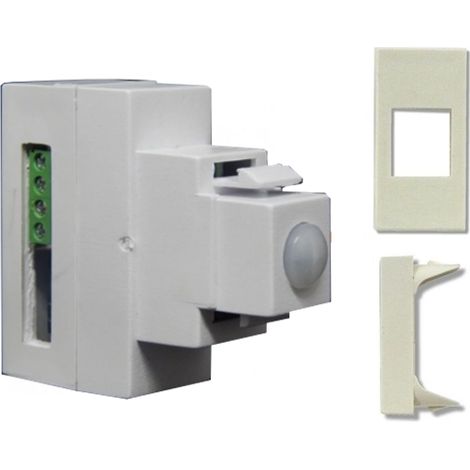 Sirsen a doppia tecnologia filare universale compatibile Legrand Vela bianca - DT-KEY VELA