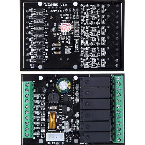 Carte de contrôle industrielle programmable simple basée sur FX1N / 2N - 6MR / T / 10 / 14 / 20MR (1/5)