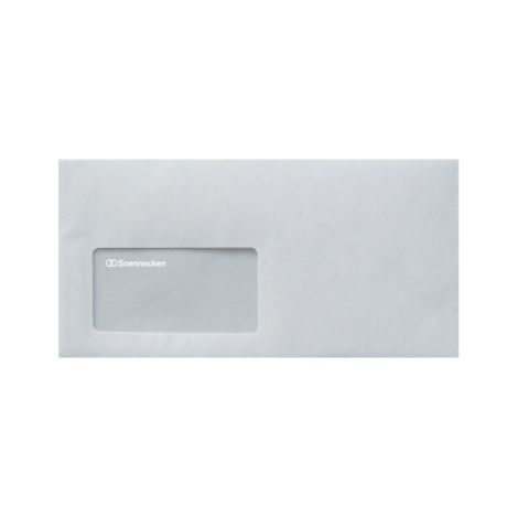 Soennecken Briefumschlag Format des Umschlages: DIN lang Maße: 220 x 110 mm (B x H) (1/2)