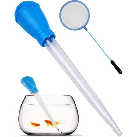 1 pièce Multifunction Pipette, propipette Capacity 30 ml, 28.5 cm, Pour Nourrir les poissons et les tortues, attraper les petits poissons et crevettes et nettoyer l'aquarium (1/5)