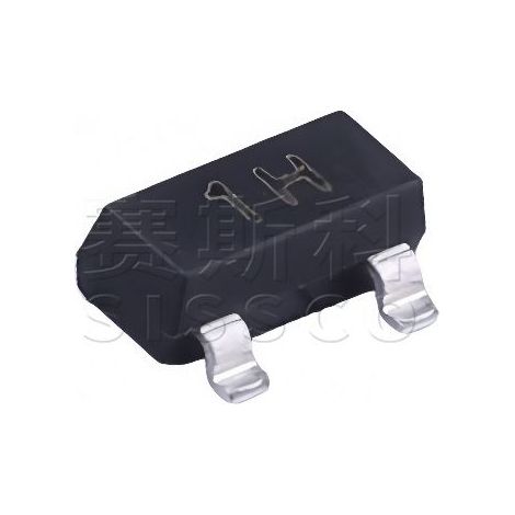 Original Changdian/Changjing MMBTA05 1H SOT-23 NPN-Transistor, 60 V/500 mA, Oberflächenmontage, 5er-Pack.