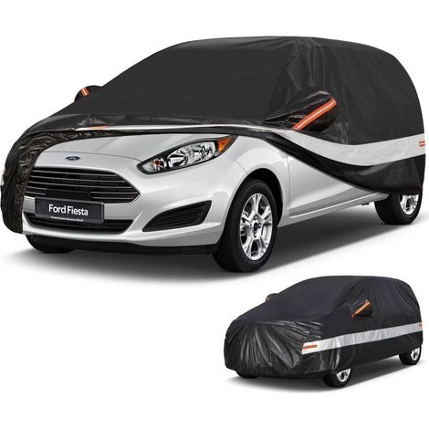 Autoabdeckung 10 Schichten für Ford Fiesta (1989-2025) - 100% Wasserdicht, Ganzjahresschutz (1/5)