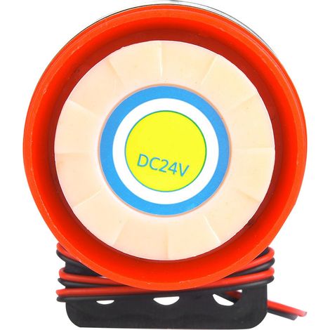 DC 24V 110dB Active Buzzer Alarm Beeper with Wire for DIY Electronics (1/5)