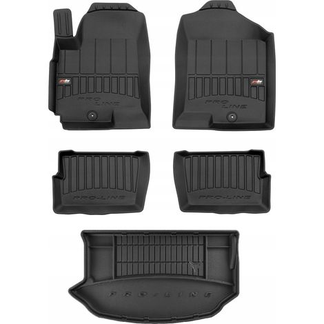 SET Alfombrillas de goma 3D Kia Soul 1 XL 2008-2013 g (1/5)