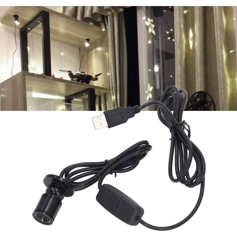 Éclairage LED pour vitrine, spot à intensité variable, mini spot encastré pour cave à vin de comptoir, spot USB, lumière naturelle 4000K (1/5)