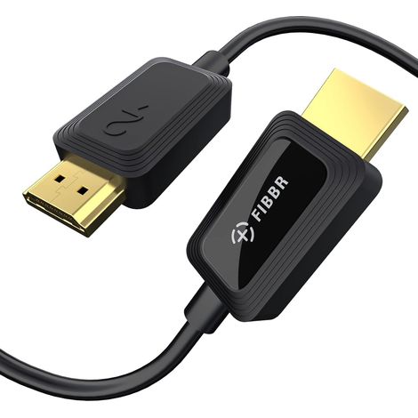 8K HDMI Câble Optique 10M, 48Gbps Ultra HD HDMI 2.1 Câble Haute Vitesse 8K@60Hz Supporte eARC 3D HDR10 HDCP 2.2 (1/5)