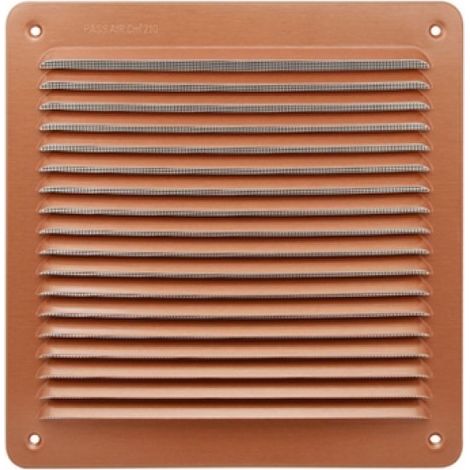 GRIGLIA DA SOVRAPPORRE IN METALLO CON RETE L. 228 X H. 228 MM Alluminio Bianco